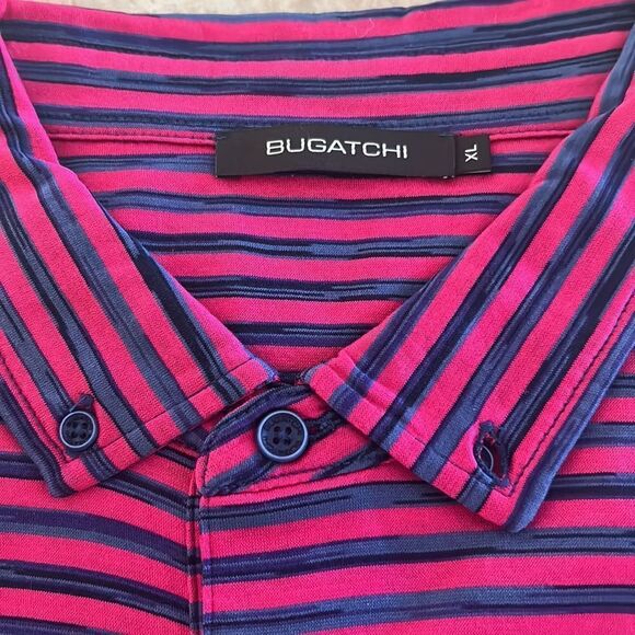 BUGATCHI Mens Polo XL - Picture 2 of 4